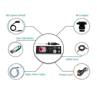 Αγορά LED 100W 4K Endoscopy σύστημα κάμερας ενσωματωμένο σε φωτεινή πηγή για το λαπαροσκόπιο σε απευθείας σύνδεση κατασκευή
