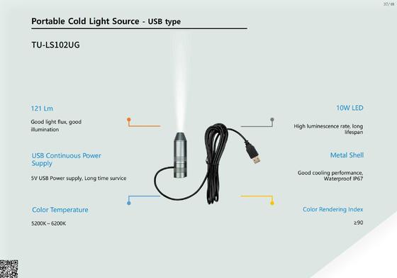 Αγορά Tuyou TU-LS102UG ιατρικό LED 10W φορητή κρύα φωτεινή πηγή USB για ENT σε απευθείας σύνδεση κατασκευή