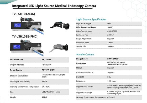 Αγορά 4K Endoscope Camera with HDMI/SDI Output One-touch Freeze and Dual USB Ports for Medical Endoscope Imaging System σε απευθείας σύνδεση κατασκευή