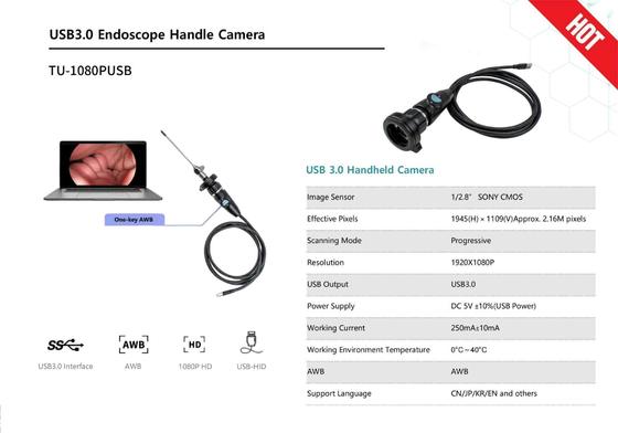Αγορά 1080P FHD Medical Endoscope Camera with SONY CMOS Sensor and Auto White Balance σε απευθείας σύνδεση κατασκευή